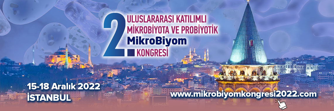 2. Uluslararası Katılımlı Mikrobiyota ve Probiyotik Mikrobiyom Kongresi